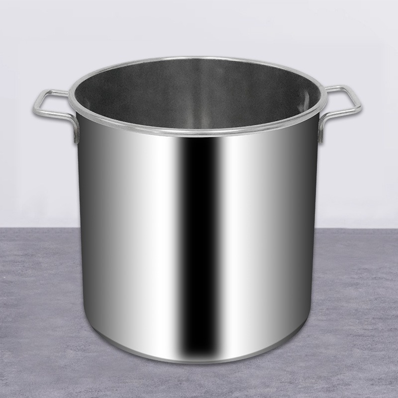 汤桶不锈钢桶圆桶油桶带加厚汤锅家用盖卤肉商用桶米桶水桶烧炖锅