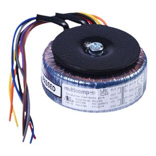 NORATEL箭猪 80W 双 9V 12V 15V 18V 25V 55V 进口 环形变压器