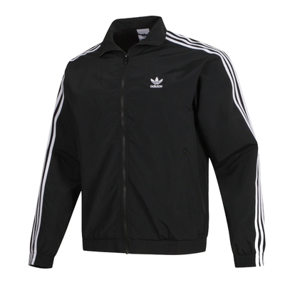 阿迪达斯三叶草情侣款宽松外套