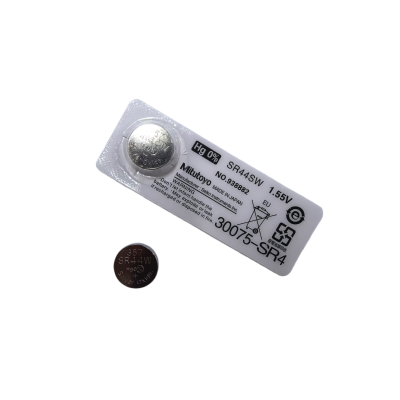 日本三丰数显卡尺钮扣电池SR44SW数显千分尺高度规量具1.55V电子