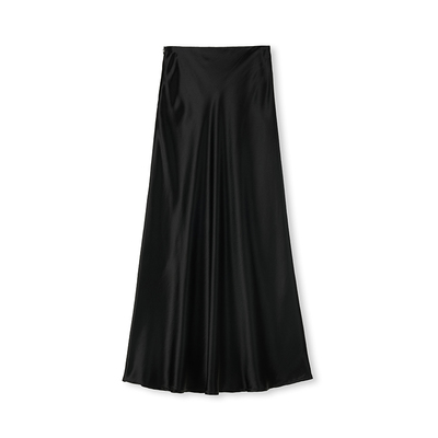 PREPREWORKS缎面极简鱼尾半裙