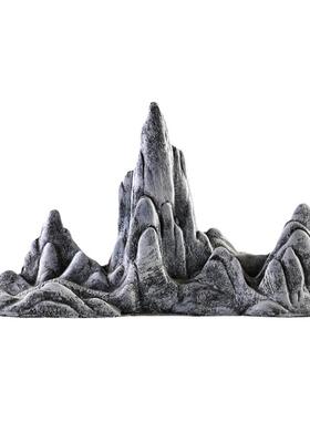 假山鱼缸造景水族箱装饰配件景观