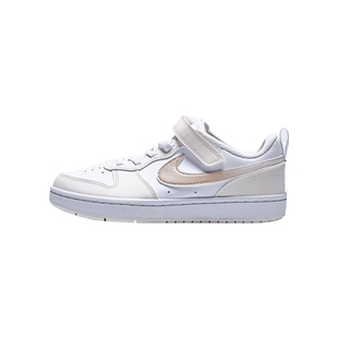 NIKE耐克小童COURT BOROUGHLOWBBALL运动休闲鞋IR5463-100