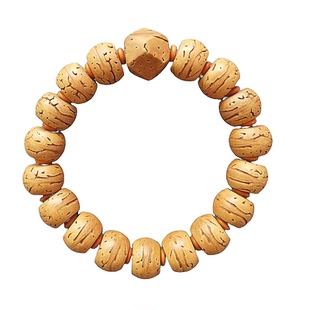 文玩桃核象棋珠车轮珠手串手链盘玩变色佩戴手工精品配饰手持隔片