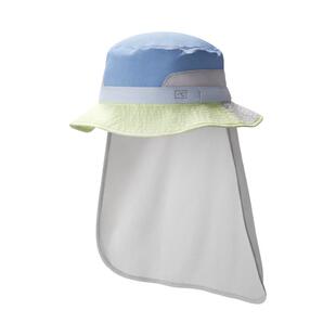 蕉内小凉皮503UV男女童防晒帽拼色披肩凉感可拆卸防风拼色渔夫帽