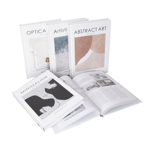 27CM样板房装饰真书 可翻页道具书饰品 简约现代家居酒店书柜摆件