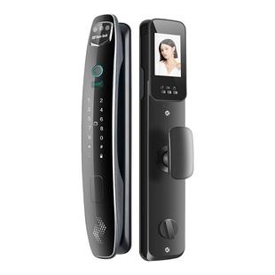 凌仕掌静脉人脸识别智能锁全自动可视指纹密码锁家用防盗锁电子锁