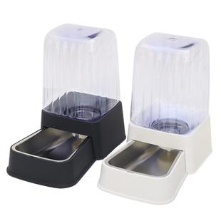 猫咪饮水机宠物自动喂水喂食器流动不插电水碗猫用猫碗狗狗喝水器