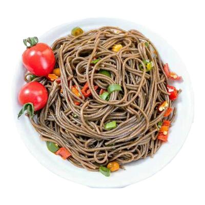 荞麦挂面条炸酱面香菇酱榨菜