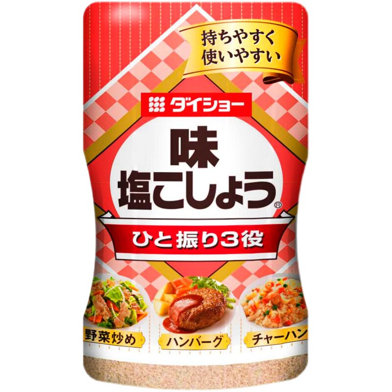 大昌日本黑胡椒盐黑胡椒粉味付盐