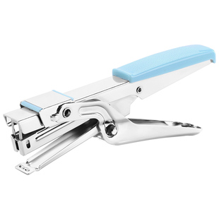 订书机手握式订书机省力型学生用小型订书器迷你小号多功能学生订厚书钉书机家用装订机外卖迷你小号书器文具