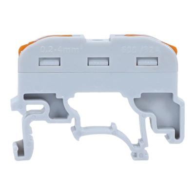 PCT-211-121 导轨式快速接线端子按压式连接器UK2.5B组合式端子排