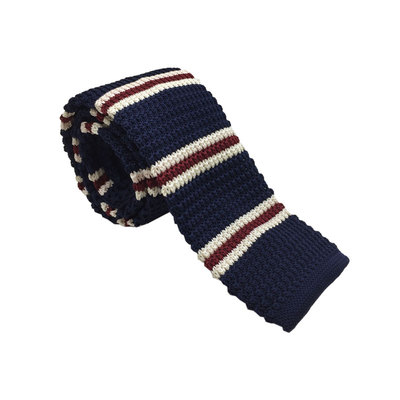 条纹针织平头毛线男女休闲日常