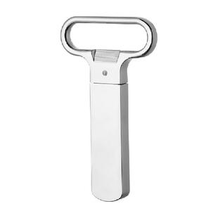 Cliton老酒红酒开瓶器不锈钢老酒夹旧软木塞专用老酒刀酒起子1把