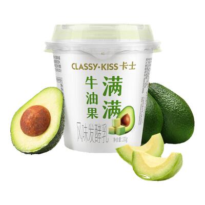 卡士益生菌牛油果味100g*18杯