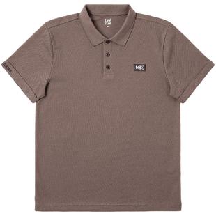 Lee25新品舒适版防晒紫外线索罗娜凉感Logo男polo衫短袖休闲