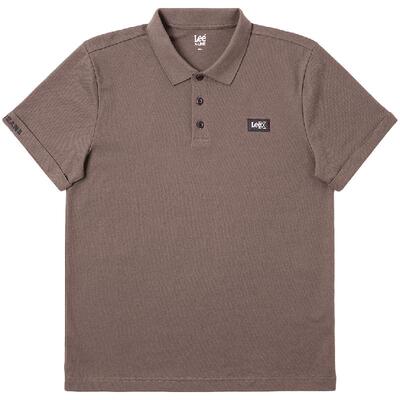Lee25新品舒适版防晒紫外线索罗娜凉感Logo男polo衫短袖休闲