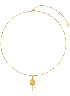 GXIAOXIAO气质高级拨浪鼓项链