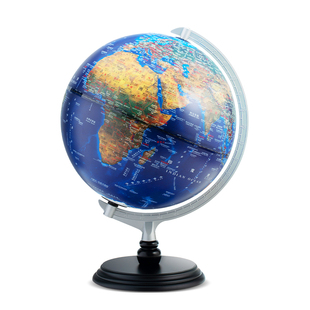 【北斗官方】万向智影卫星影像点读AR地球仪 32cm大号立体浮雕地球仪 初高中生小学生用教学版 儿童启蒙家用发光创意礼物摆件