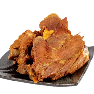 猪骨架哈尔滨特产商委熏酱猪脊骨东北酱骨香熏卤味熟食下酒菜美食