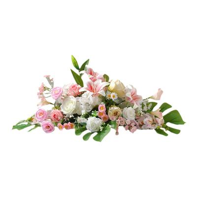 高档讲台花发言台会议桌花