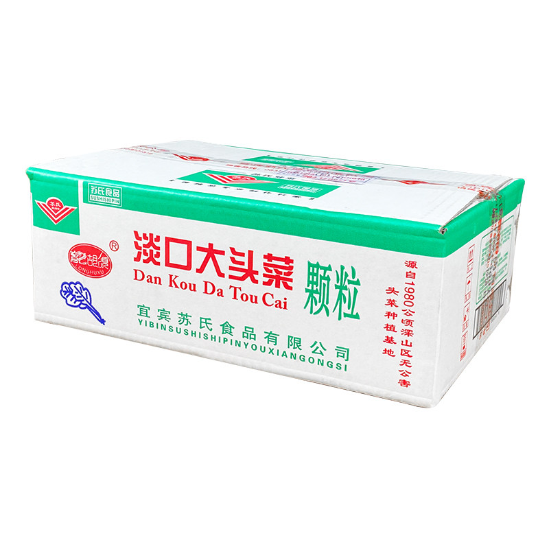 四川颗颗碎粒小面酸辣粉大头菜