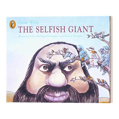 自私的巨人 英文原版 The Selfish Giant 迈克尔·福尔曼绘本 英文版 进口英语原版书籍