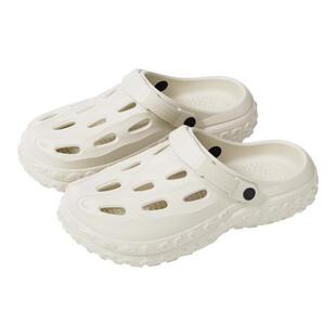 男款洞洞鞋女办公室增高沙滩鞋懒人鞋包头拖鞋外穿夏居家护士鞋