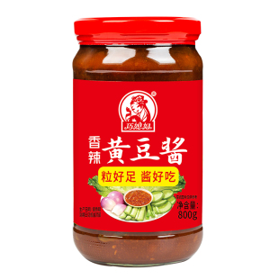 巧媳妇香辣黄豆酱葱蘸酱拌饭卷饼夹馍豆瓣酱黄豆酿造东北大酱800g