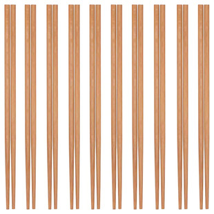 宜家国内代购 梅德亚帕 竹筷子10双 安全卫生健康无漆蜡餐厅家用