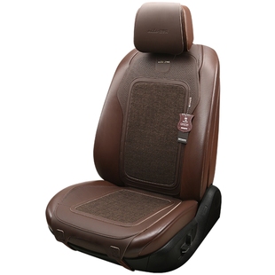 尼罗河汽车坐垫四季通用新款车垫马鞍皮亚麻奔驰奥迪宝马车座垫套