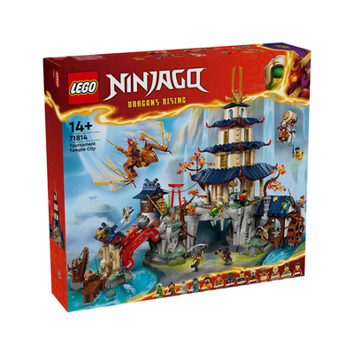 【自营】LEGO乐高 71814擂台赛神庙城 拼接积木玩具 礼物
