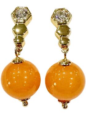 AOPOSS白姿[甜蜜蜜]耳钉项链女款