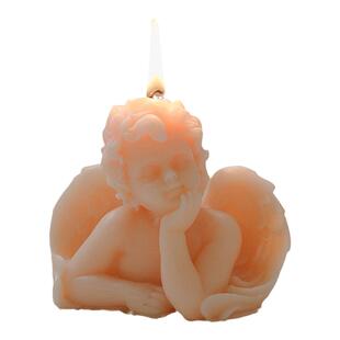 天使香薰蜡烛diy结婚伴手礼浪漫生日礼物送女生家居小摆件candle