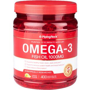 美国原装朴诺深海鱼油omega3软胶囊大人DHA欧米伽3中老年鱼肝油