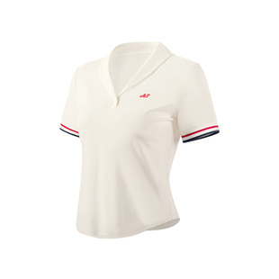 天使季节羽毛球服女短袖速干polo衫网球服2026新款运动套装上衣服