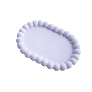 彩色石膏波浪边收纳盘拍照摄影道具背景饰品家居装饰摆件