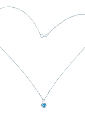 s925纯银项链女锁骨链