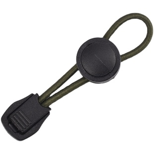 弹簧扣松紧绳鞋带衣服束脚帽子纽扣收紧扣子调节圆形弹力抽绳卡扣