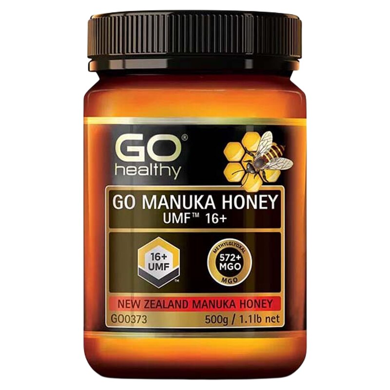 新西兰直邮Go healthy高之源麦卢卡蜂蜜UMF16+ 滋补肠胃调理 500g