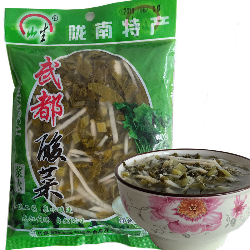 陇南酸菜武都老寇家浆水菜圆根酸菜浆水酸菜360g/袋产地发货