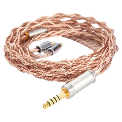 毒蟒单晶银混编耳机升级线