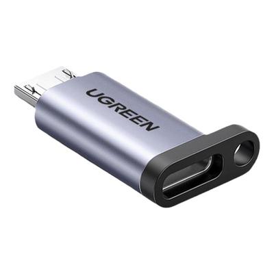 绿联安卓转typec接头microusb数据线转接头tpc手机充电接口转换头