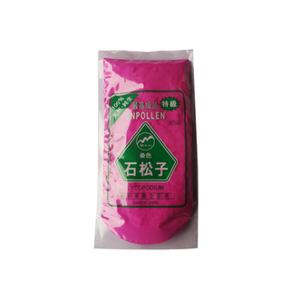 染色石松粉 石松子粉猕猴桃花粉辅料人工授粉 石松粉