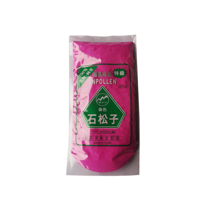 染色石松粉 石松子粉猕猴桃花粉辅料人工授粉 石松粉