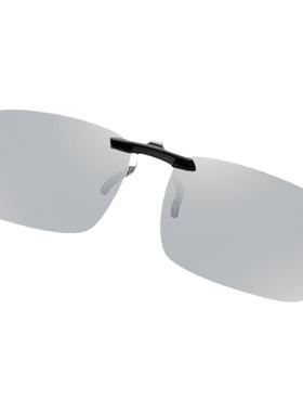 变色夜视夹片墨镜男开车