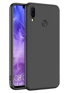 适用华为nova3 nova3e nova3i手机壳PAR ANE INE-AL00硅胶全包防摔保护套磨砂黑色软壳男女款手机套