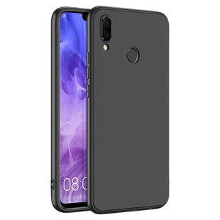 适用华为nova3 nova3e nova3i手机壳PAR ANE INE-AL00硅胶全包防摔保护套磨砂黑色软壳男女款手机套