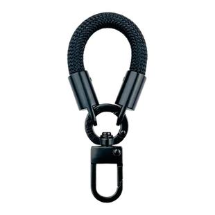 SHEARTS高端原创mini手指绳汽车钥匙扣饰黑色挂链7mm手机挂绳短款