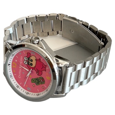 小新卡通手表三株金属不锈钢表带